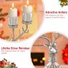 Holiday Decor Reindeer Candle Holder for Christmas Ornament