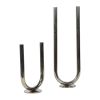 Modern U Shaped 7"L x 4.5"W x 20"H Candle Holder in Gold