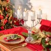 Holiday Decor Reindeer Candle Holder for Christmas Ornament